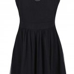 Černé šaty do společnosti i na ples Vero Moda Aya
