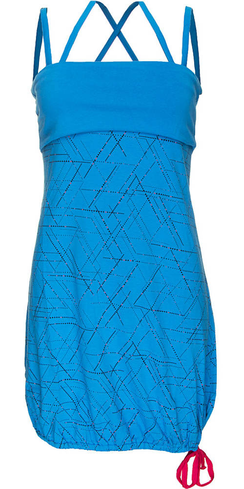 Modré letní šaty Alpine Pro