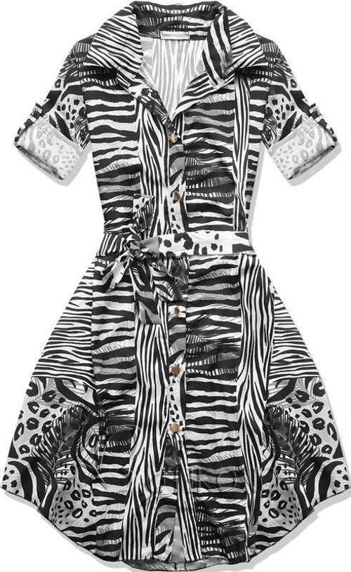 Dámské šaty zebra