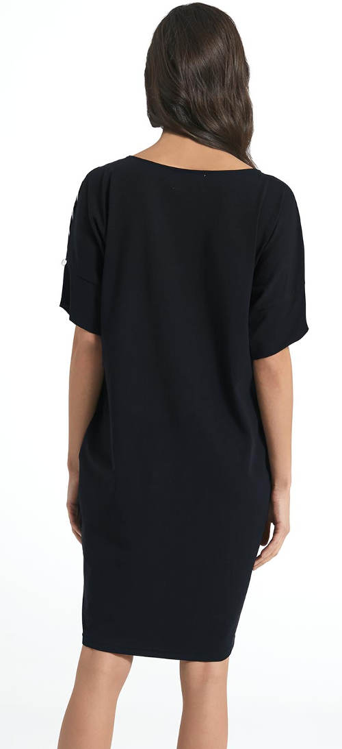 Černé šaty Ennywear 250028
