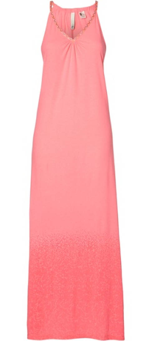 Růžové dámské maxi šaty O'Neill