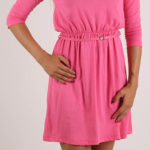 Růžové dámské šaty Terranova výprodej