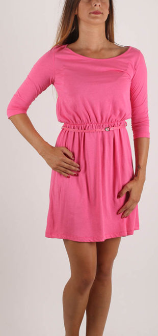 Růžové dámské šaty Terranova výprodej