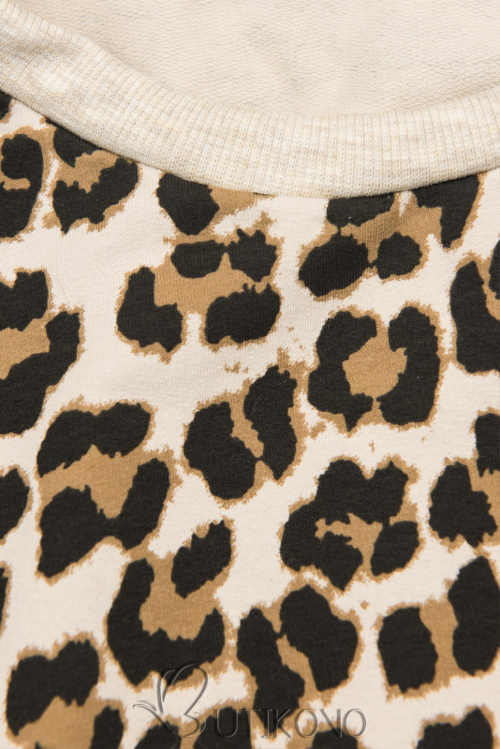 dámské šaty s leopardím potiskem