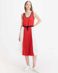 Dámské letní šaty Tommy Hilfiger s plisovanou sukní